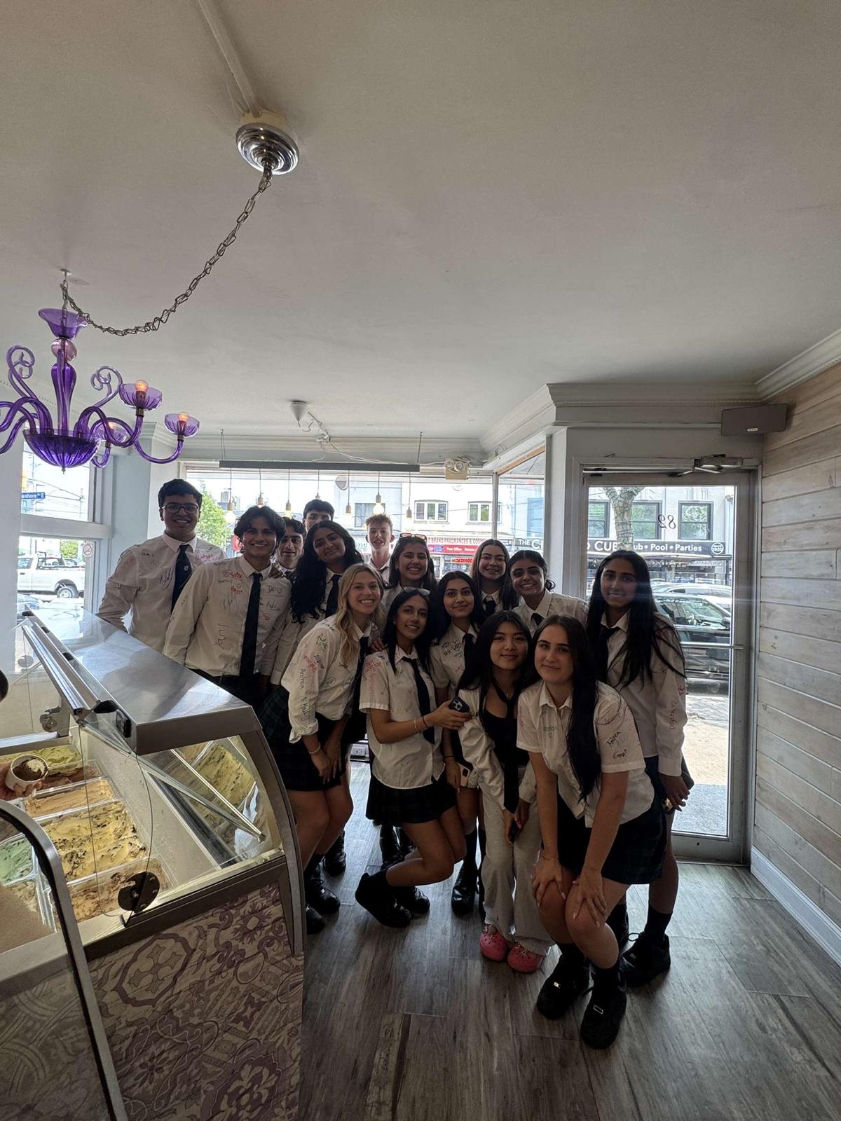 scoops on the last day of classes